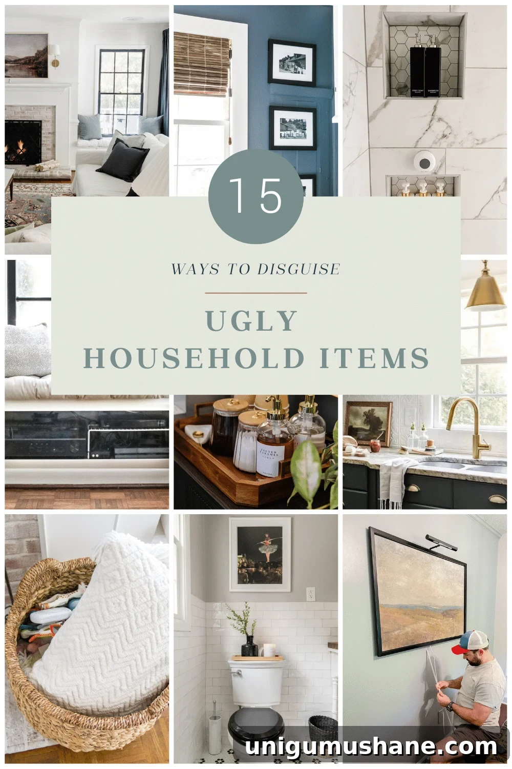 15 Stylish Ways to Hide Household Eyesores 2 15 Ways to Disguise the Ugly Stuff in Your Home