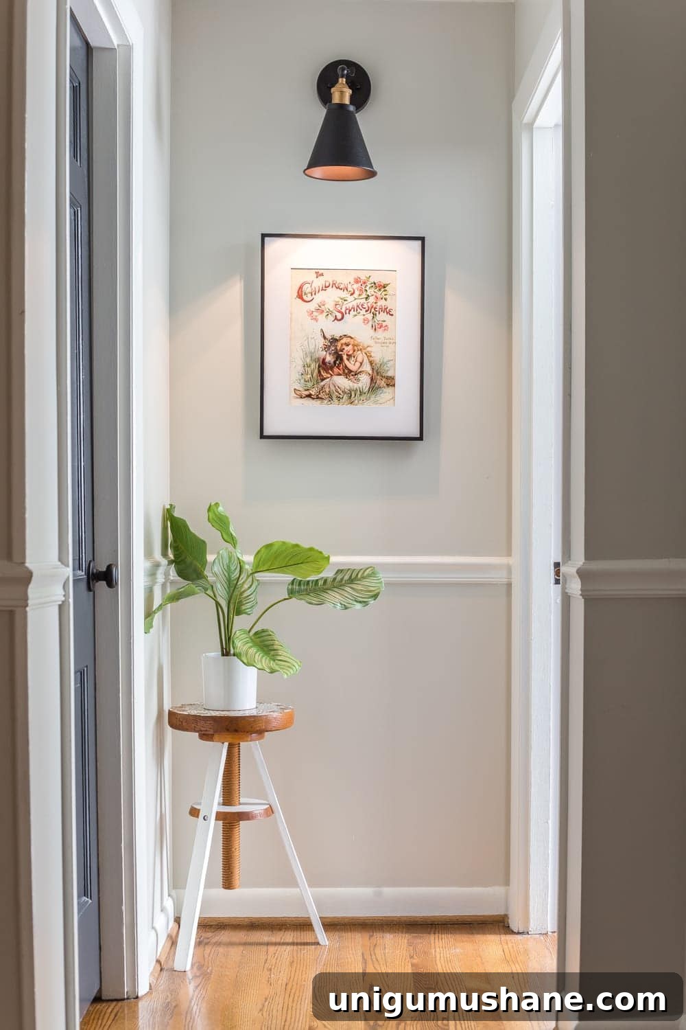 15 Stylish Ways to Hide Household Eyesores 14 Hang a frame without glass on to of a thermostat so that it can still operate using temperature readings.