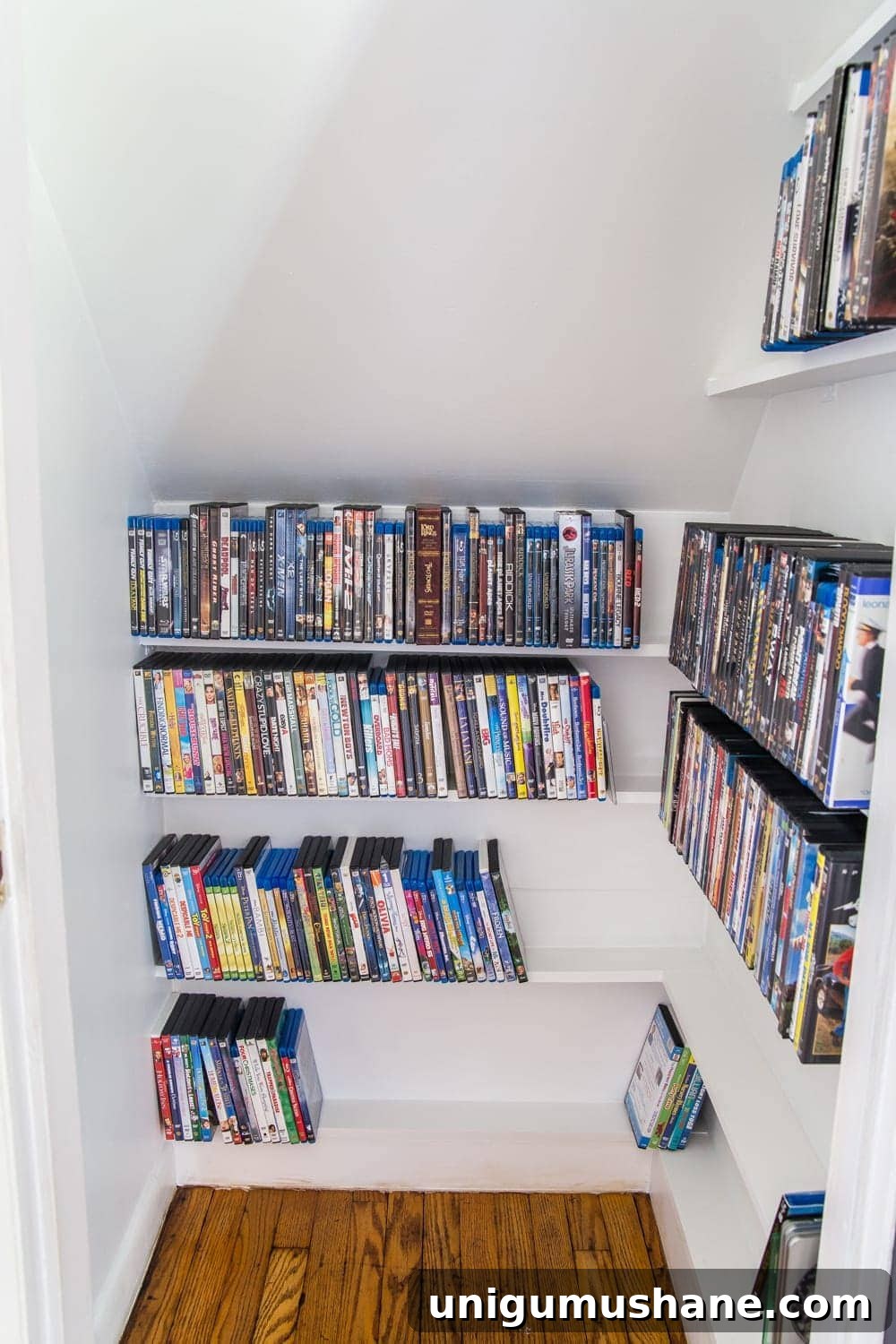 Build a DIY DVD Closet for Compact Media Storage 10 DIY DVD Storage Closet