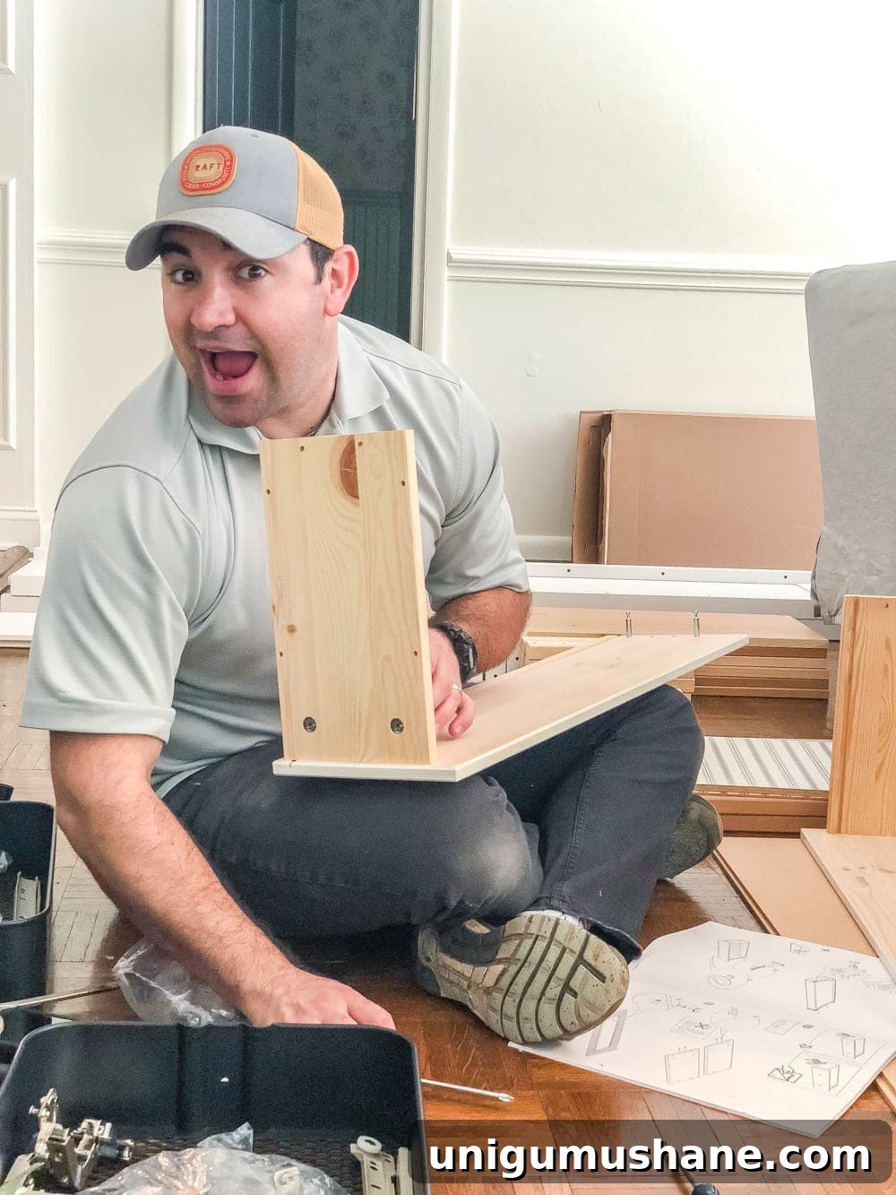 Build an IKEA Pantry Cabinet with Hemnes 7 Assembling IKEA Hemnes cabinets