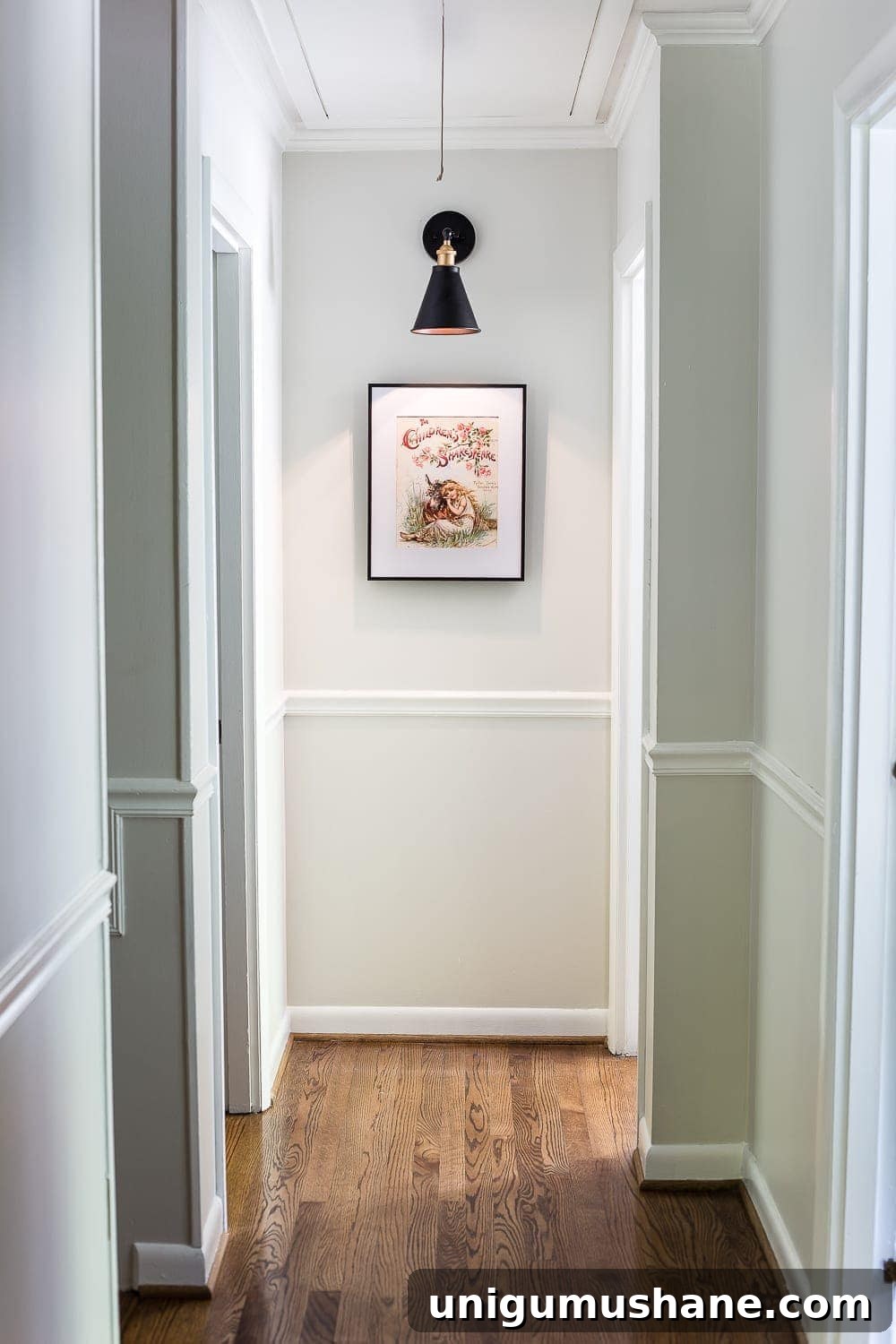 Replace Attic Door Pull Cord with a Hook 2 How to Replace an Attic Door String with a Hook | blesserhouse.com - A quick tip for improving the look of a hanging cord on an attic door.