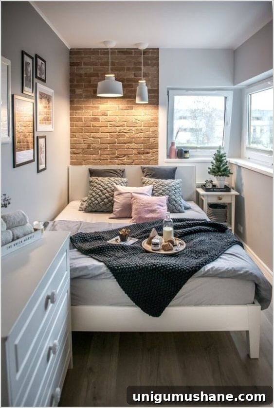 3 Space-Saving Furniture Layouts for Small Bedrooms 7 3 Furniture Layouts for a Small Bedroom With an Off-Centered Window