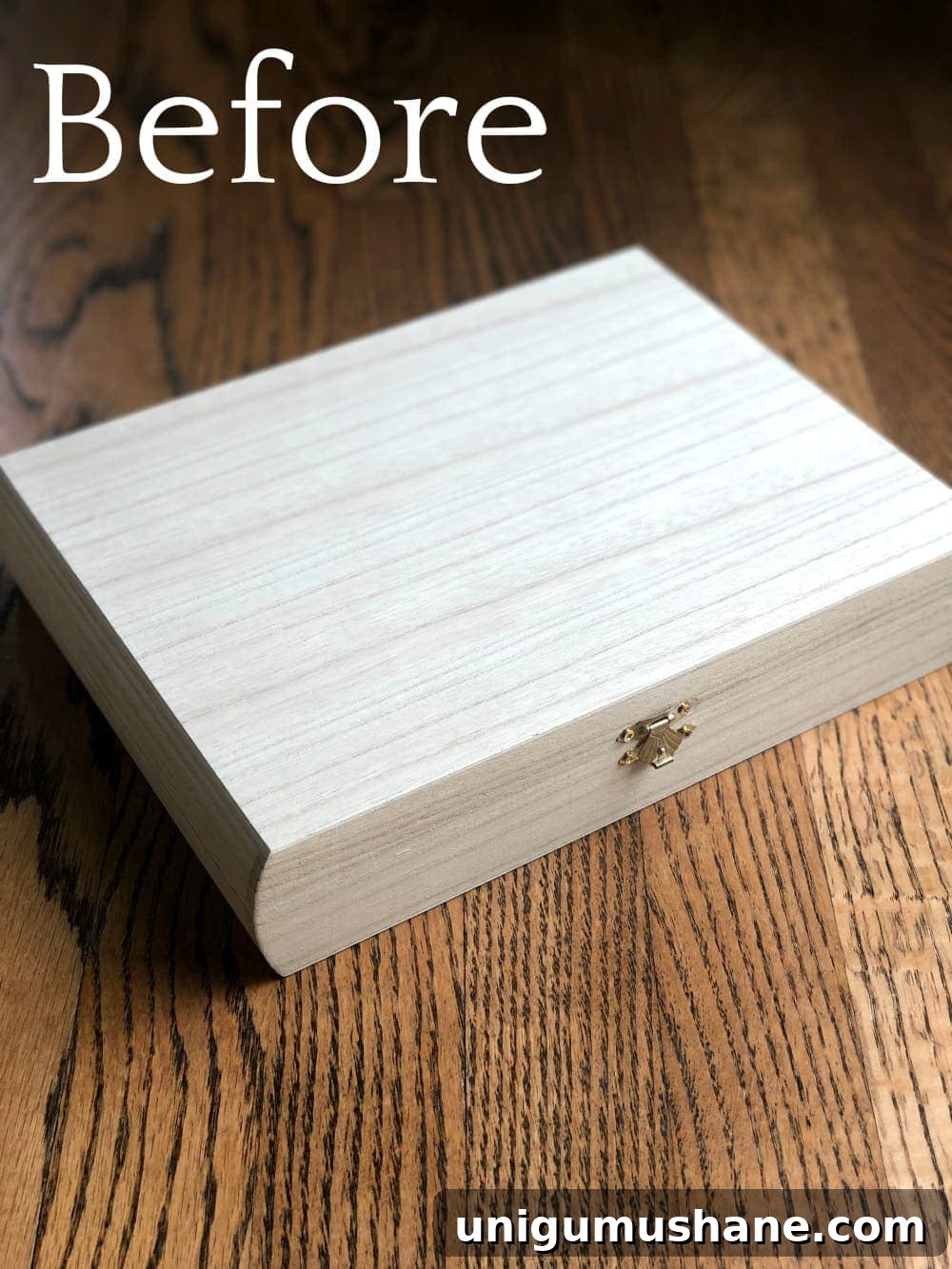 How to wrap a cigar box with contact paper to repurpose into a decorative remote control holder for a coffee table. #remotecontrolholder #coffeetabledecor