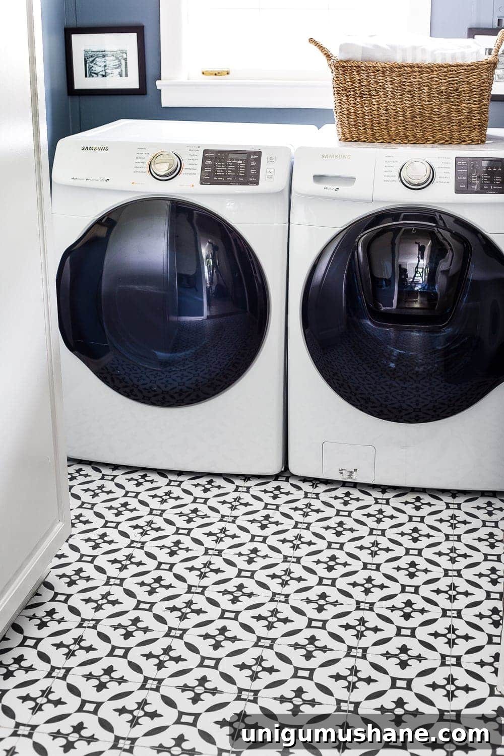 14 Budget-Friendly High-Impact Ways to Redecorate a Room 10 Big Impact Ways to Redecorate a Room Inexpensively | vinyl tile decals