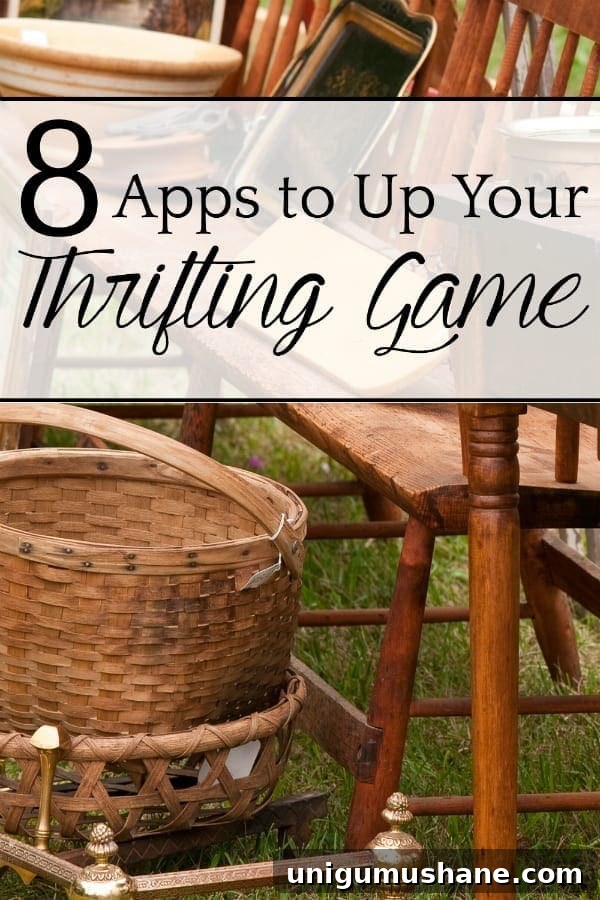 8 Apps for Smarter Thrift Shopping 2 8 Apps to Up Your Thrifting Game | A list of the best apps to browse secondhand items online as alternatives to Craigslist and Facebook Marketplace for finding thrifty deals.