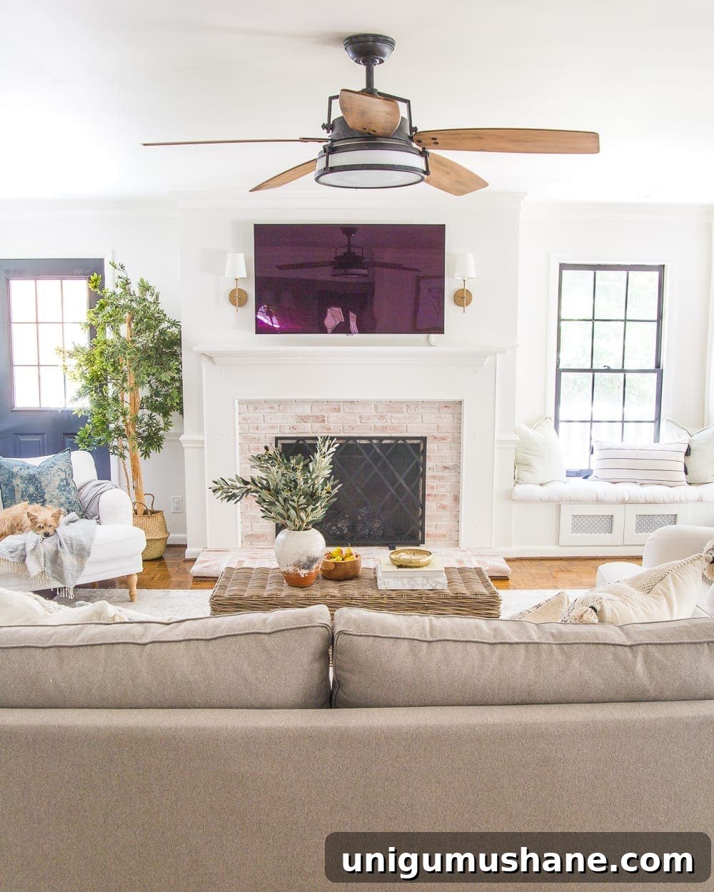 Neutral Fall Faux Greenery Deals at Wayfair and Birch Lane 10 Neutral Fall Faux Greenery | Why ditching traditional fall colors is a better decorating decision to stretch your dollars + the best neutral fall greenery and decor on sale.