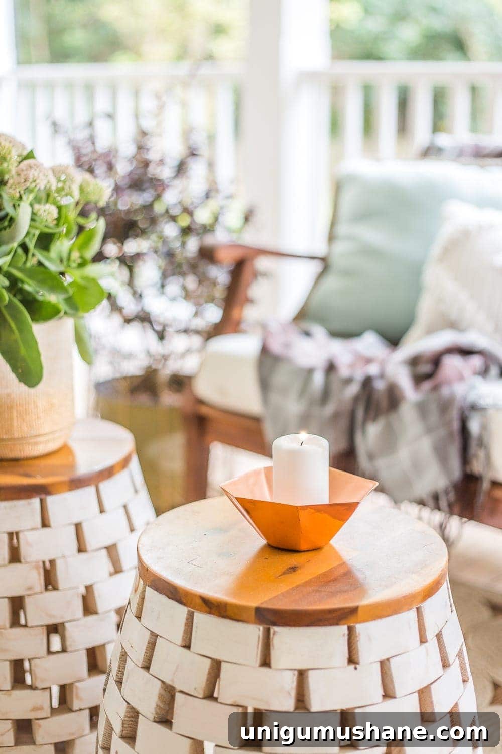 Fall Porch Capsule: Choosing Timeless Outdoor Decor 9 Fall Back Porch | How to style your outdoor spaces for autumn using capsule decor items that will last throughout the seasons and get the most bang for your buck.