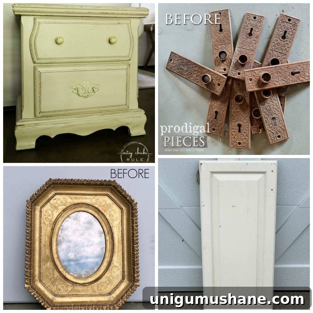 Transform Old Picture Frames into Antique Mirrors 10 img 35255 12