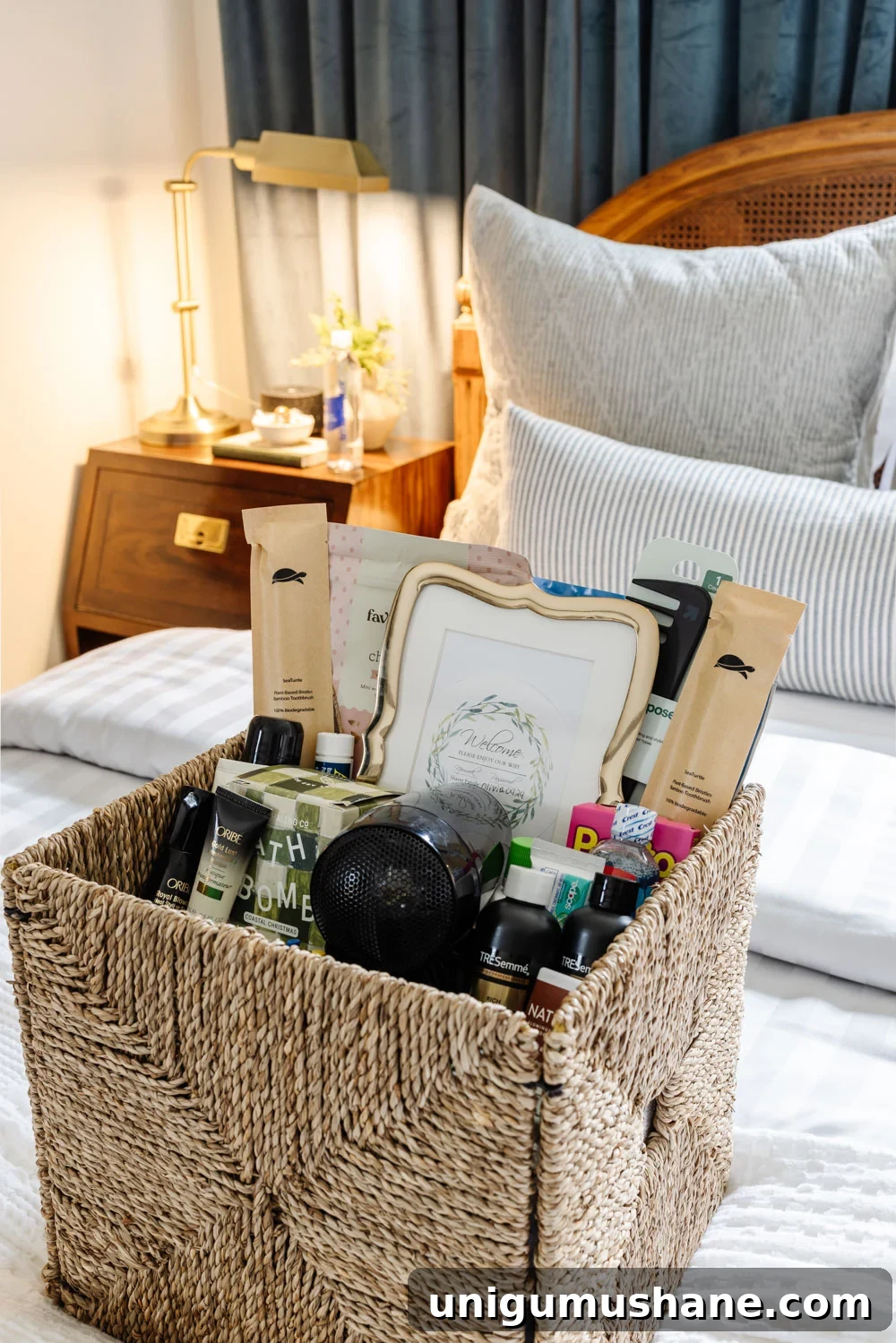 Guest Bedroom Amenities: What Your Visitors Really Need 14 guest room amenities welcome basket