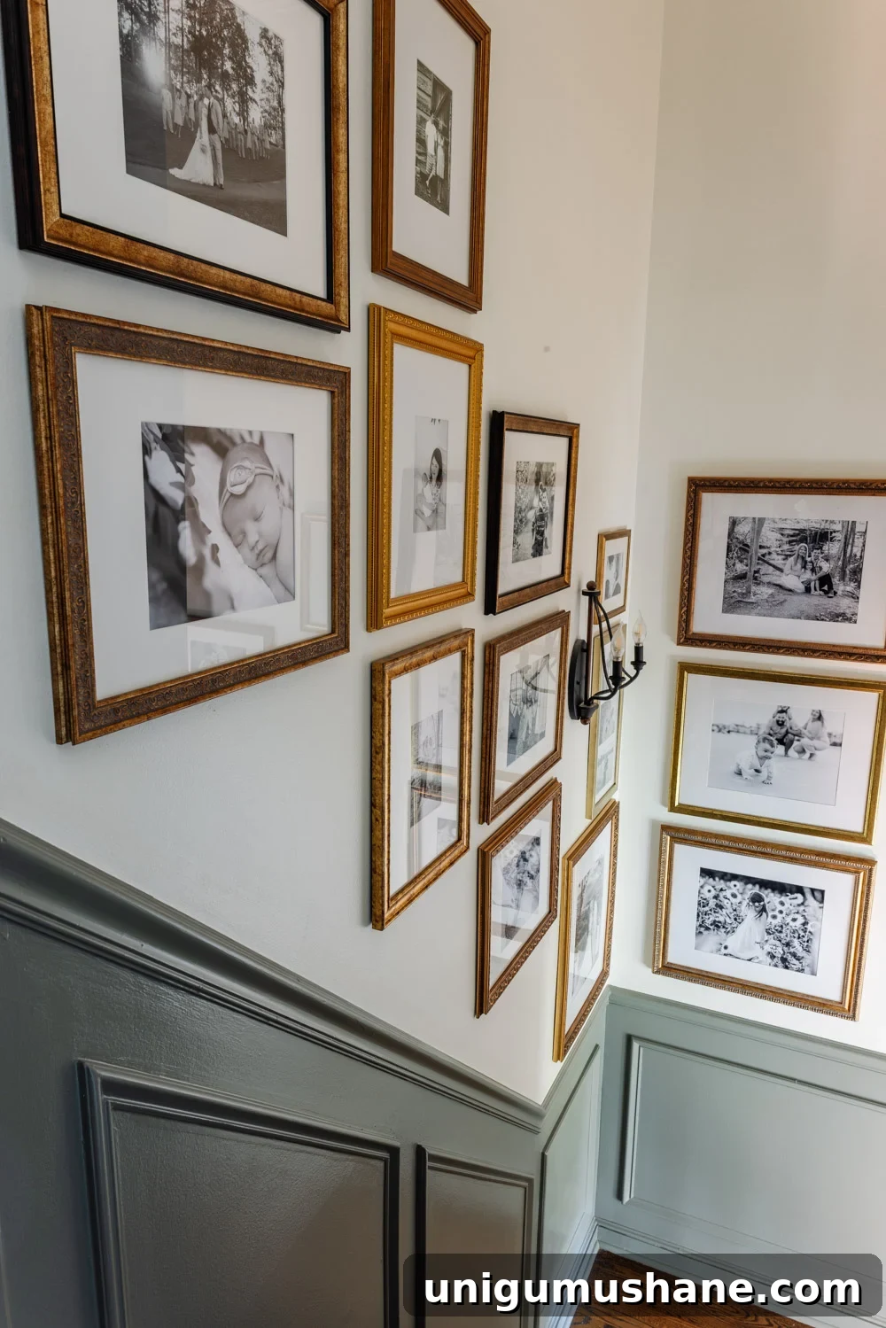 How to Size Frames for a Staircase Gallery Wall 11 img 35341 10