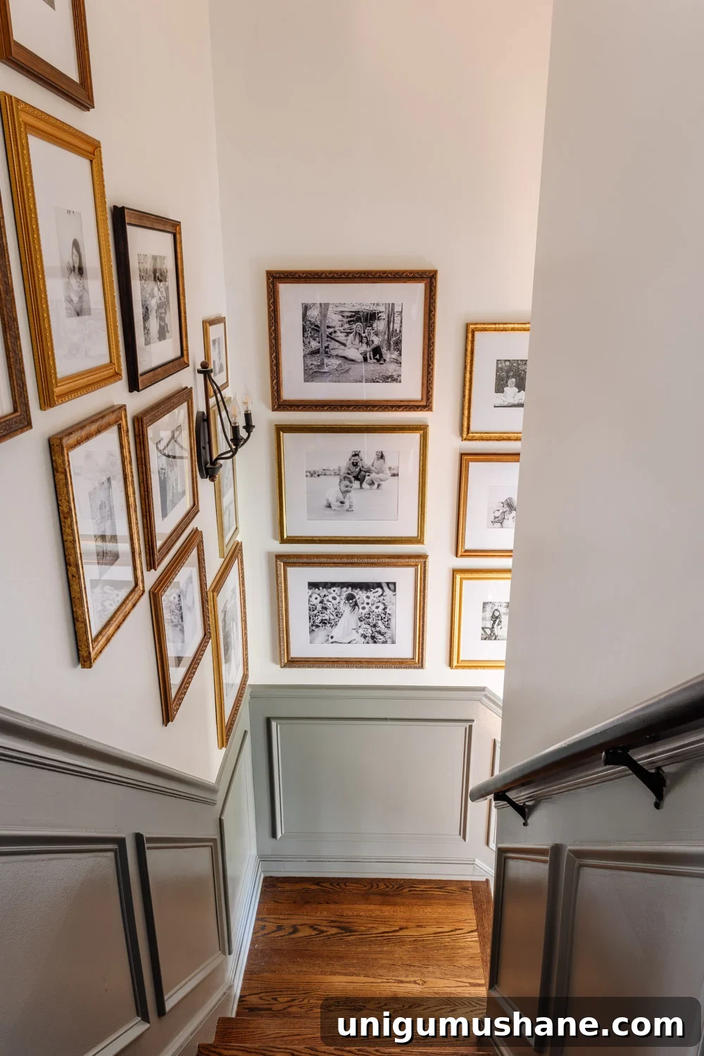 How to Size Frames for a Staircase Gallery Wall 13 img 35341 12