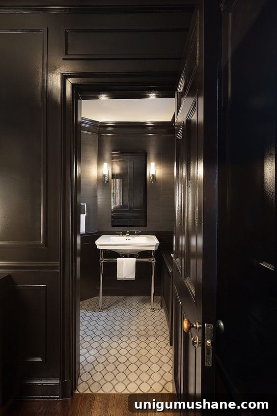 Black Paint Ideas for Dramatic Home Interiors 26 Transformed living space using black paint and natural textures
