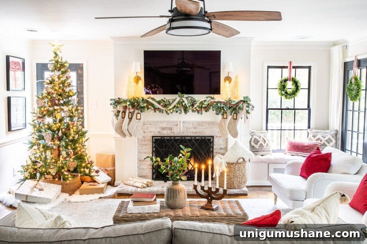 Mix Sentimental Heirlooms with New Decor for a Swedish Christmas 2 10 tips for mixing family heirlooms and antiques in with your new holiday decor & how to create Swedish Christmas decor style.