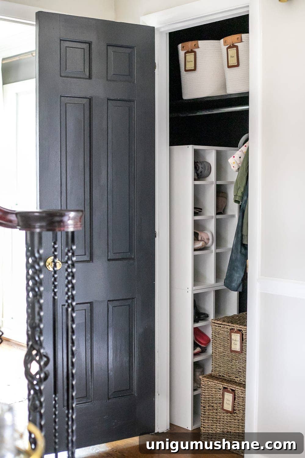 Coat Closet Organization: Practical Ideas for a Functional Space 7 coat closet organization with shoe storage in an entryway