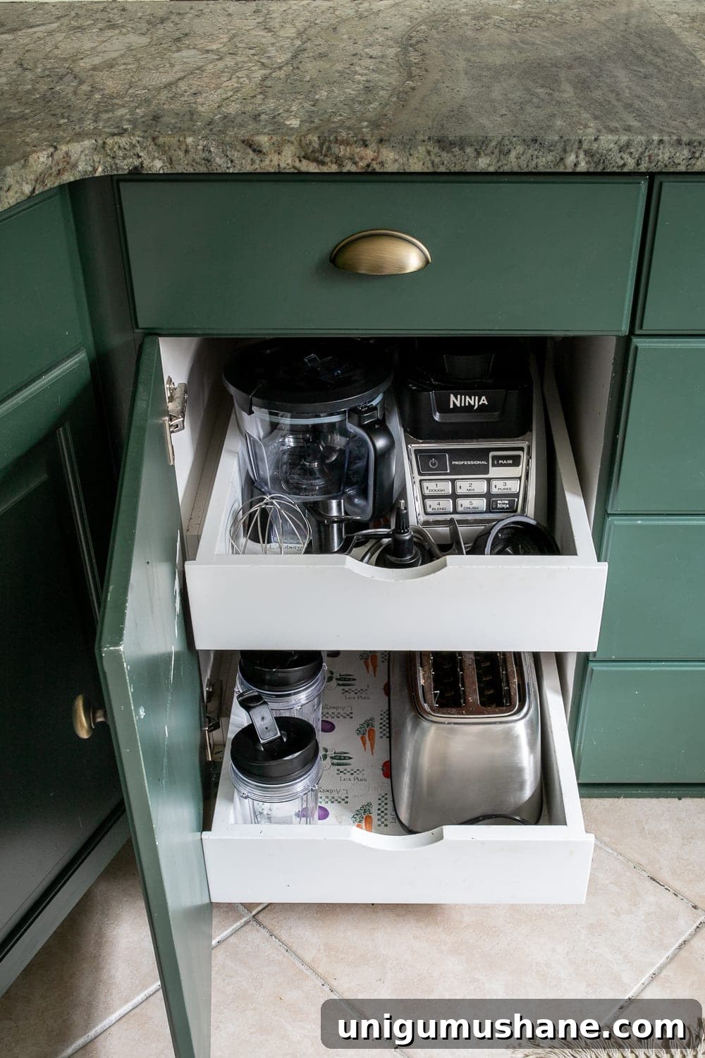 Kitchen Organization Makeover: Smart Storage and Declutter Tips 23 Kitchen Organization Makeover | Small Appliance Cabinet Organization