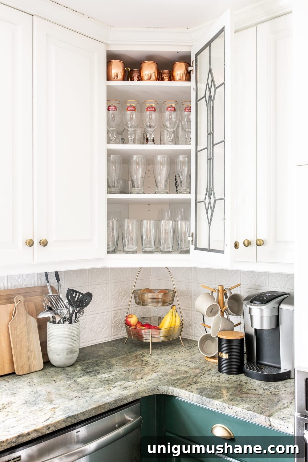 Kitchen Organization Makeover: Smart Storage and Declutter Tips 10 Kitchen Organization Makeover | Glassware Organization