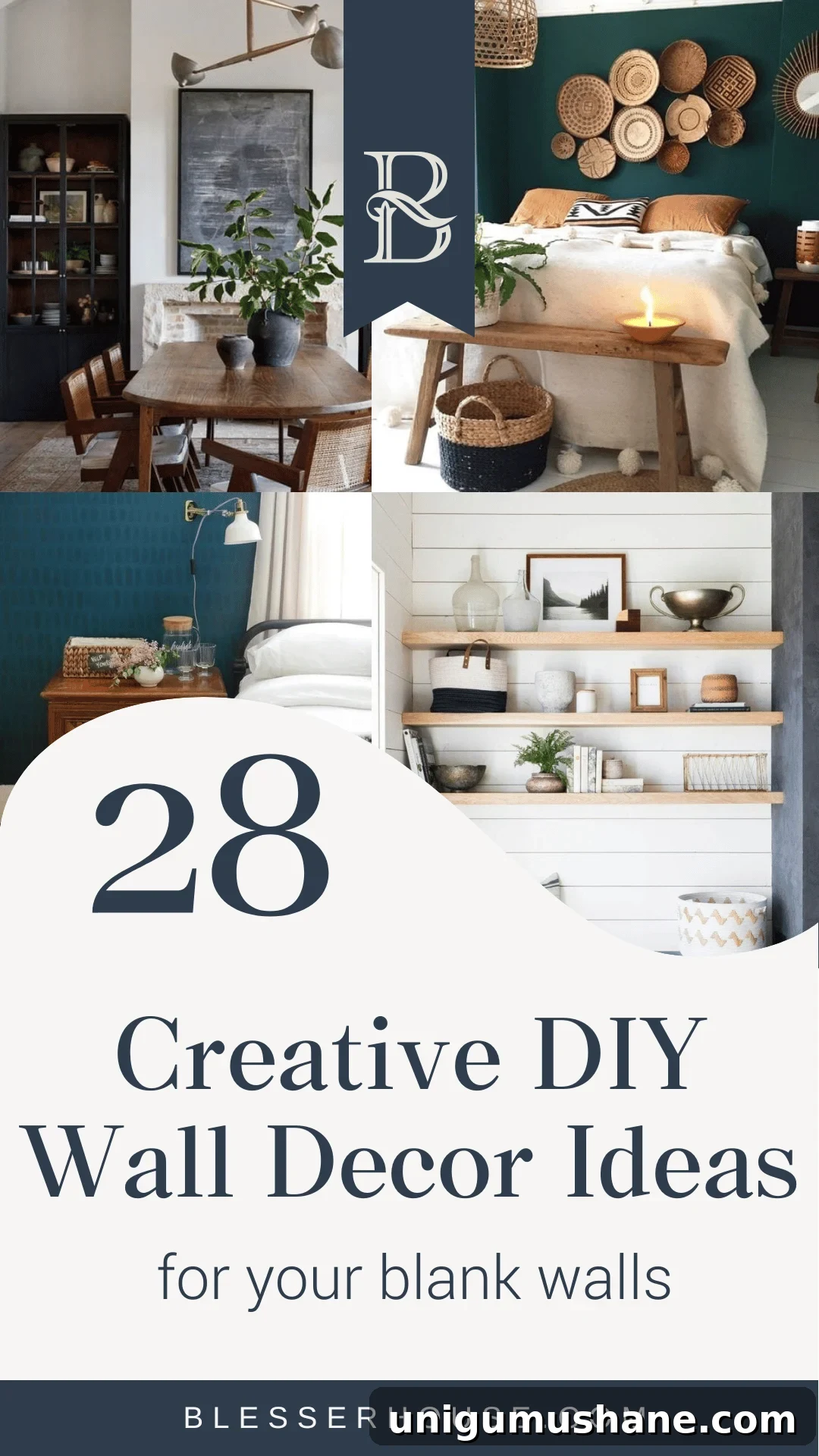 28 Creative DIY Wall Decor Ideas to Transform Your Blank Walls 2 28 creative diy wall decor ideas