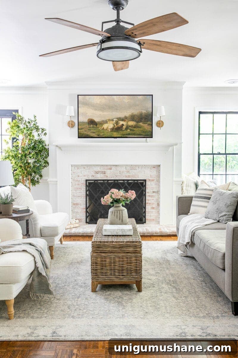 28 Creative DIY Wall Decor Ideas to Transform Your Blank Walls 30 art on a smart tv in a living room