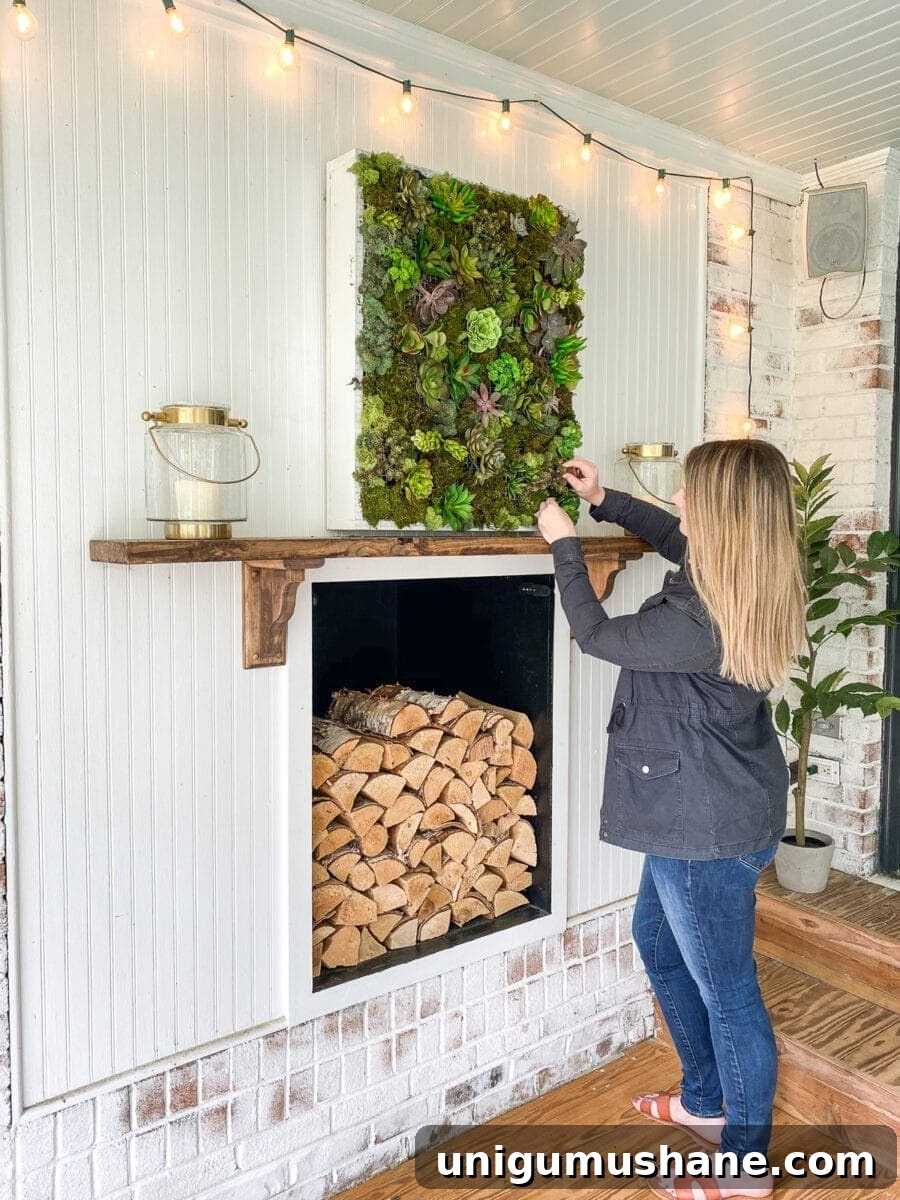 Build a Vertical Wall Planter from Reclaimed Wood 13 DIY Vertical Wall Planter | Finished look