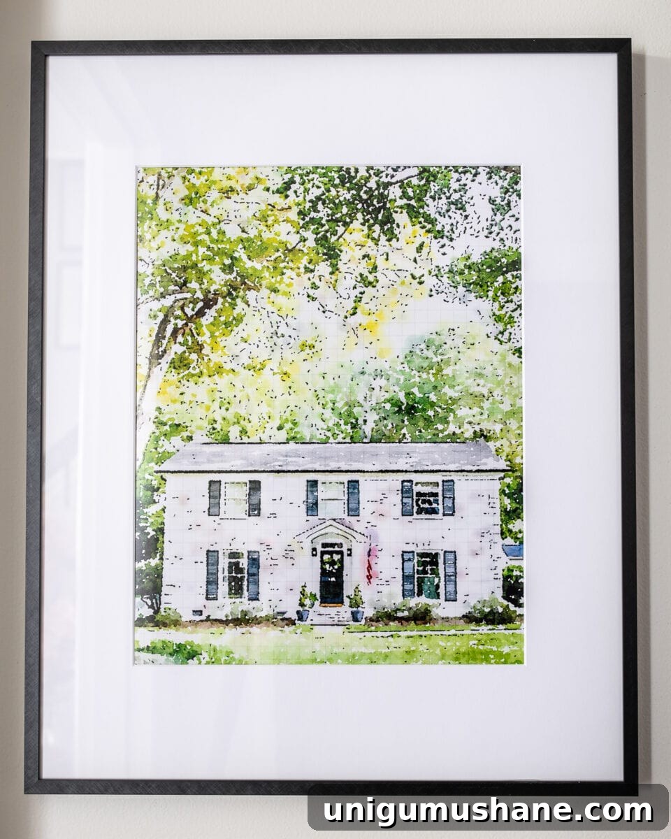 Turn Your Photos into House Portrait Paintings 7 How to Turn Photos into Paintings | How to use a free app to transform any photo into a work of art that looks like a watercolor or oil painting.