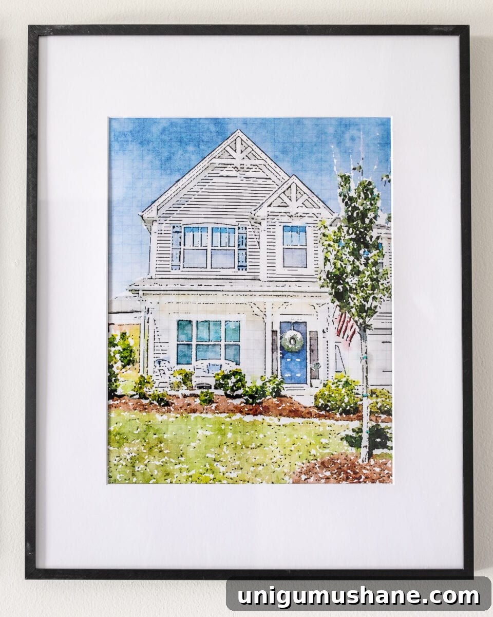 Turn Your Photos into House Portrait Paintings 8 How to Turn Photos into Paintings | How to use a free app to transform any photo into a work of art that looks like a watercolor or oil painting.