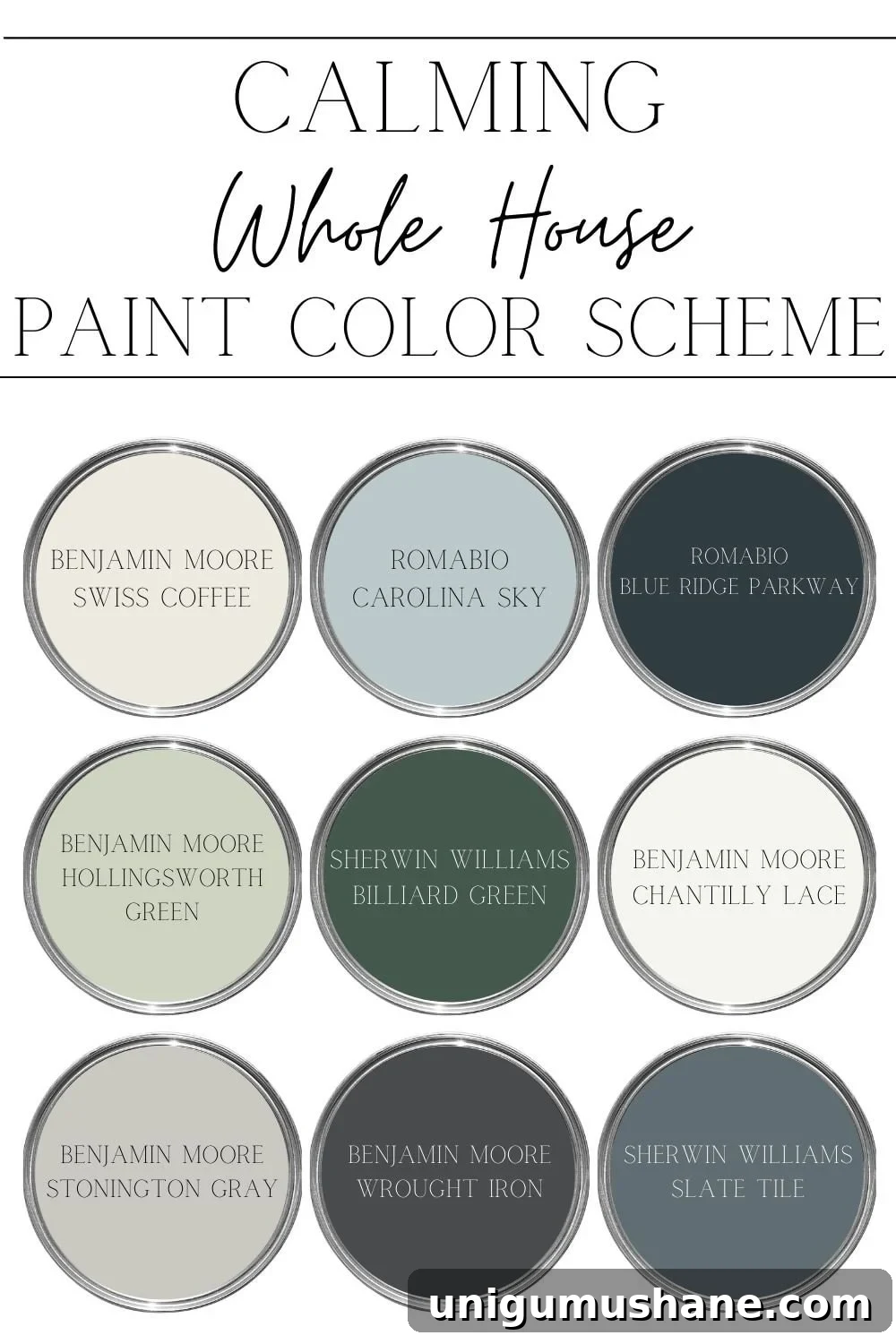 How to Choose Interior Paint Colors Like a Pro 19 calming whole house paint color scheme