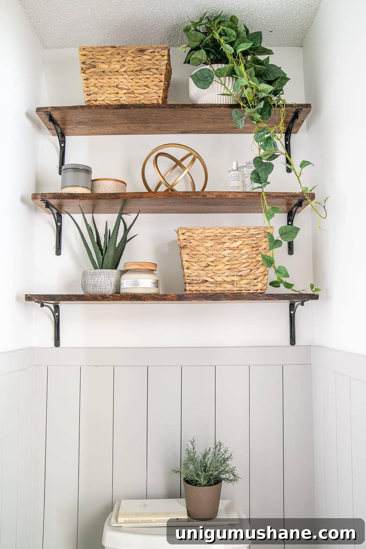 DIY Vertical Shiplap Wainscoting for Bathroom Walls 4 vertical shiplap wainscoting in a bathroom