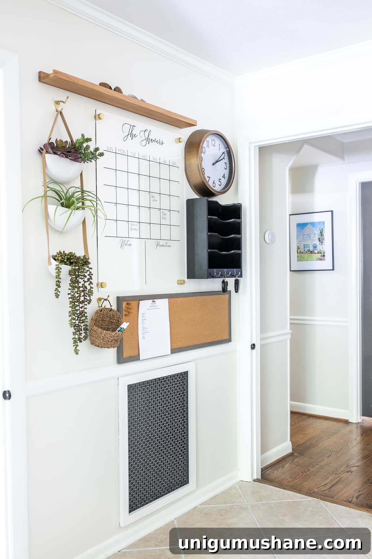 Budget DIY Return Vent Cover: Step-by-Step Guide 10 Command Center Wall Organizer and DIY Air Return Vent Cover