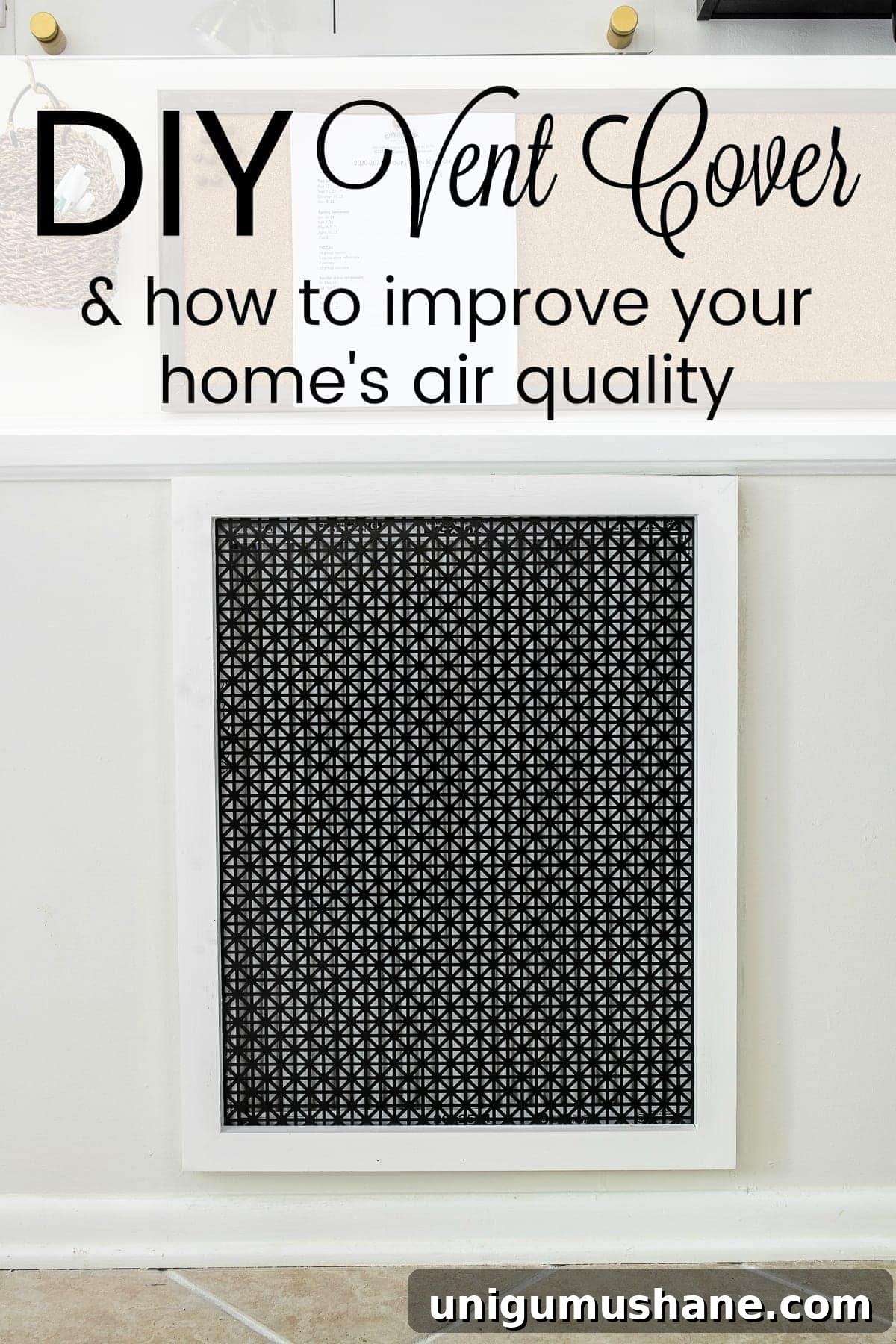 Budget DIY Return Vent Cover: Step-by-Step Guide 11 DIY Air Return Vent Cover and How to Improve Your Home's Air Quality