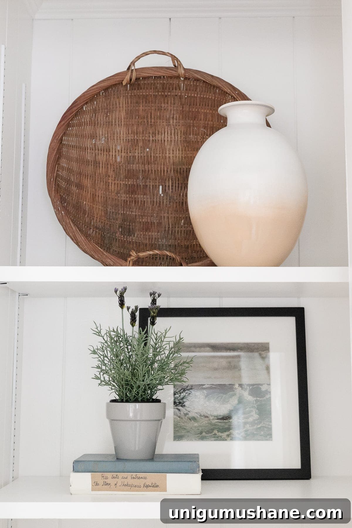 Turn a Closet Into Built In Shelving 17 rustic coastal shelf decor