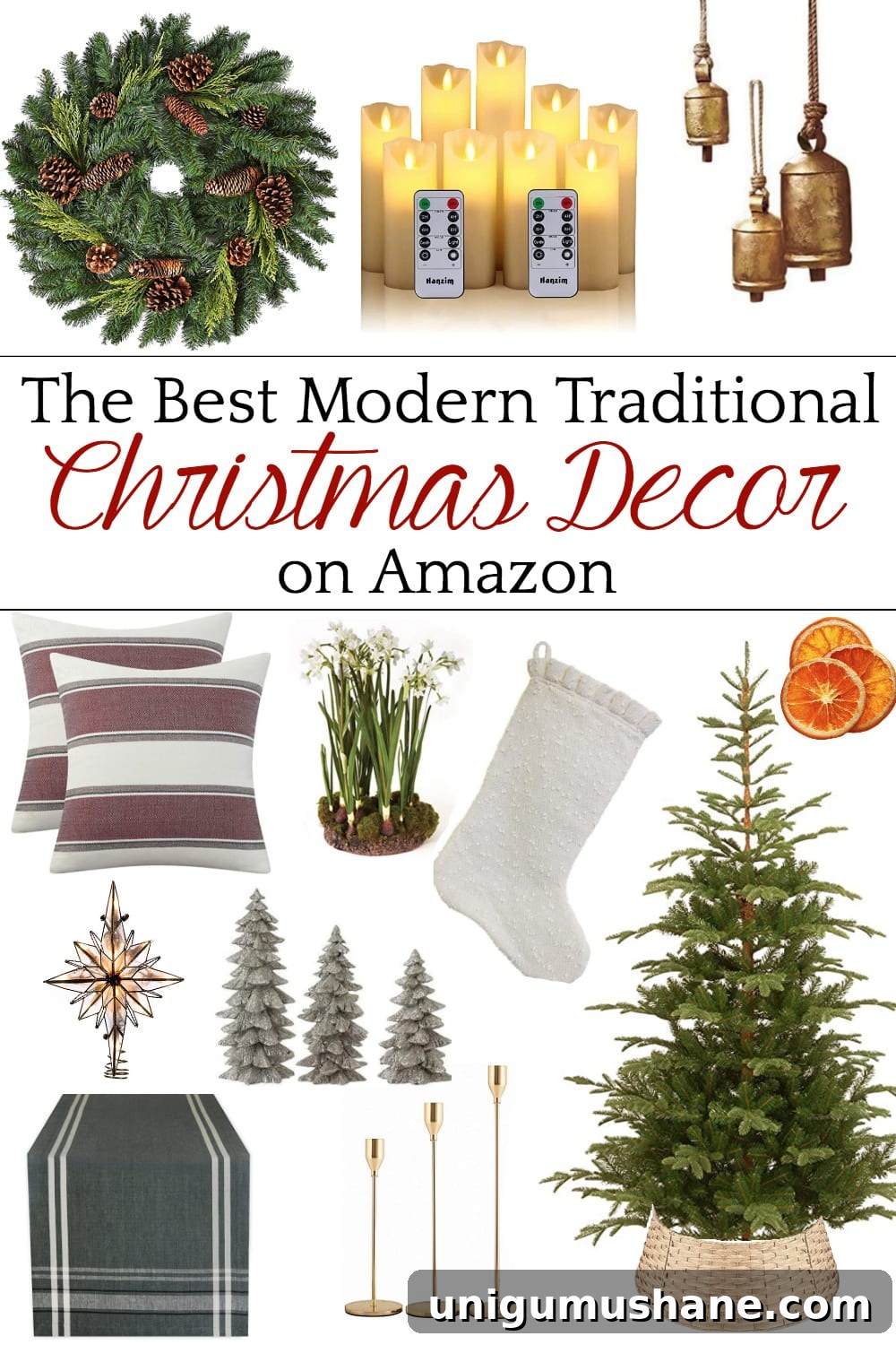 Modern Traditional Christmas Decor Ideas on Amazon 2 The Best Modern Traditional Christmas Decor on Amazon