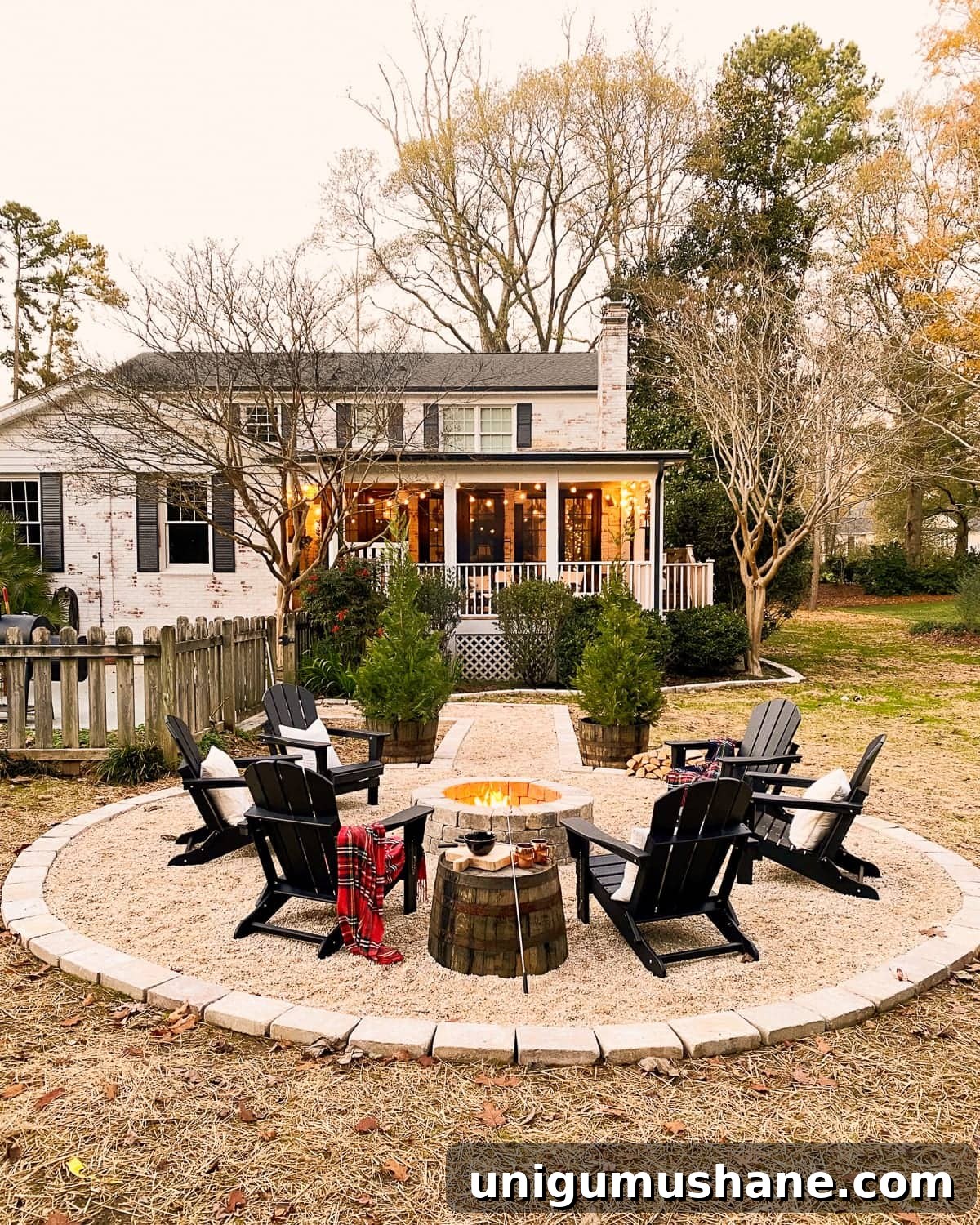 Build a Pea Gravel Backyard Fire Pit in a Weekend 3 diy fire pit in the backyard