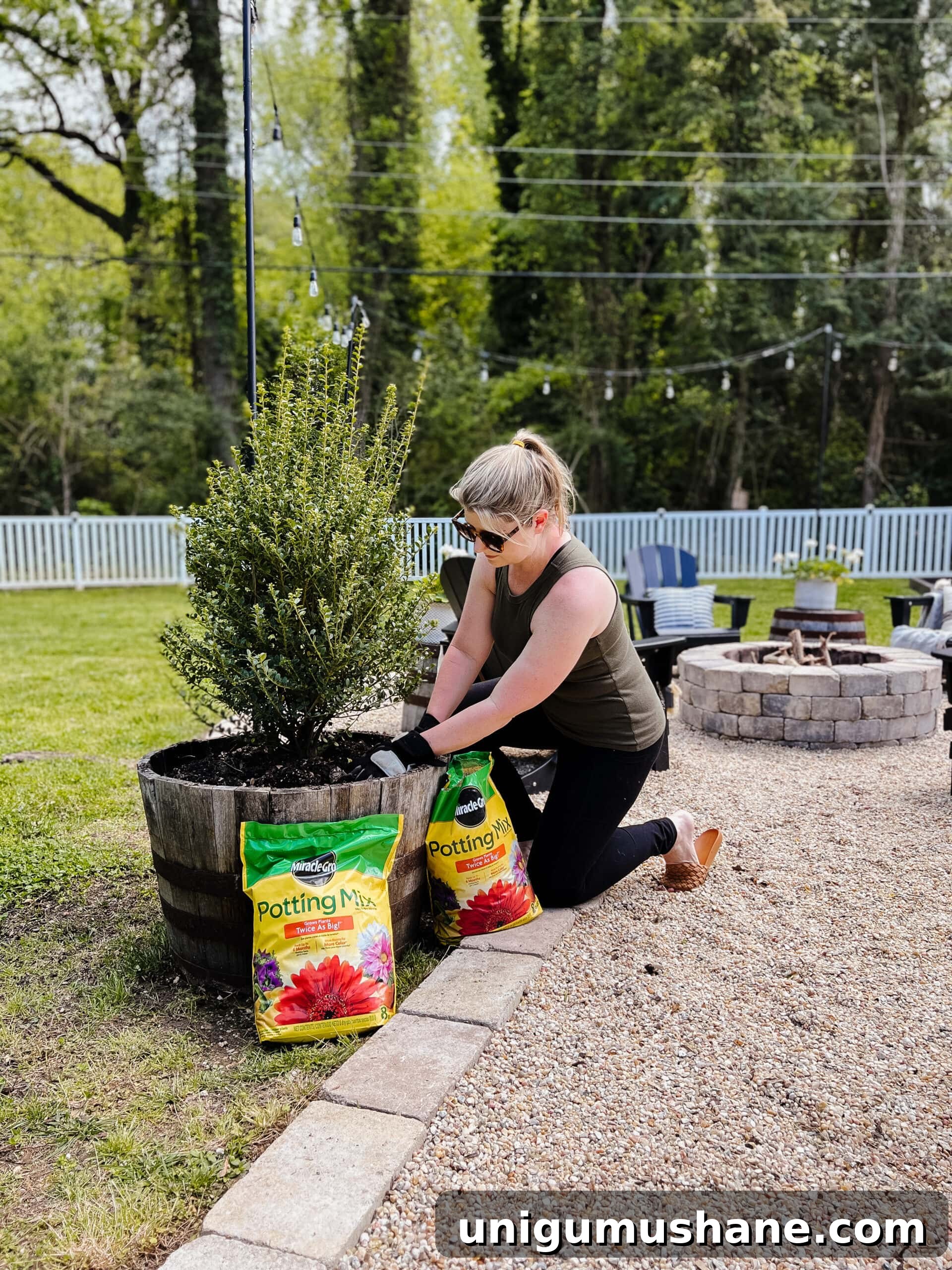 Build a Pea Gravel Backyard Fire Pit in a Weekend 17 backyard firepit maintenance