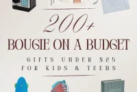 200+ Bougie Budget Gifts for Kids & Teens Under $25