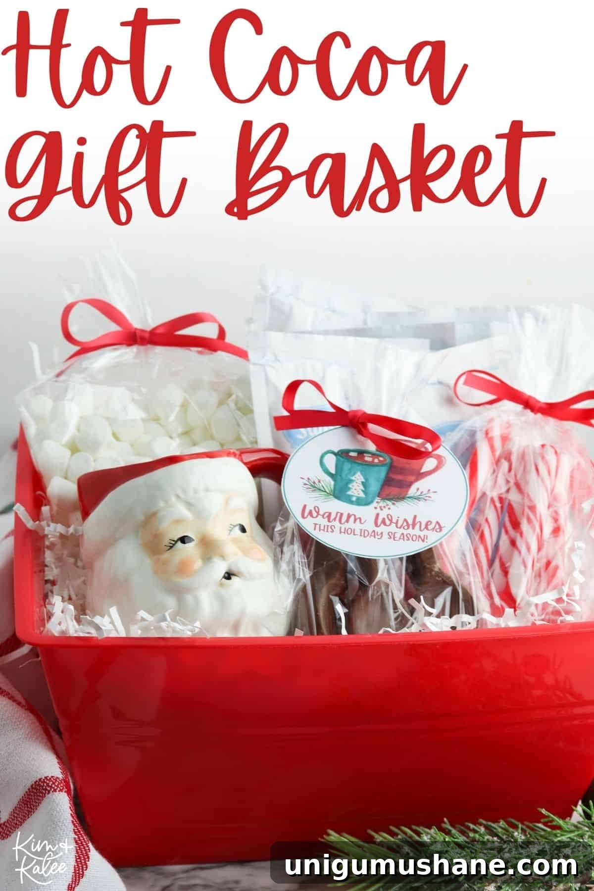50 Unique Christmas Gift Basket Ideas to Impress 15 hot cocoa gift basket