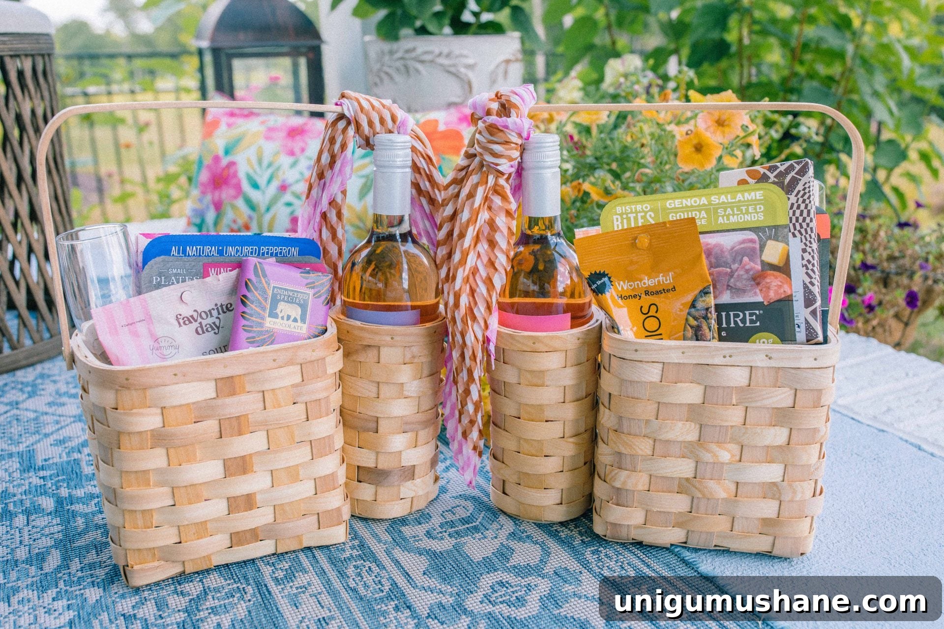 50 Unique Christmas Gift Basket Ideas to Impress 28 picnic gift basket