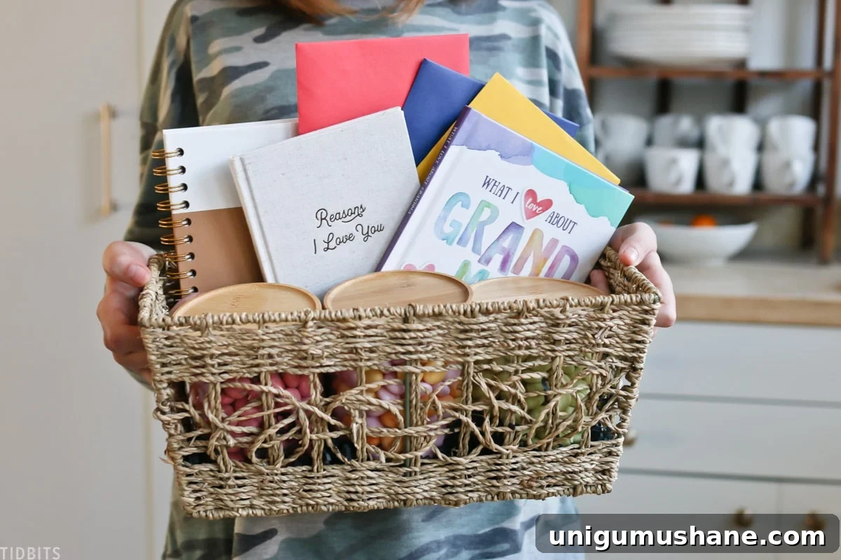 50 Unique Christmas Gift Basket Ideas to Impress 42 grandma gift basket