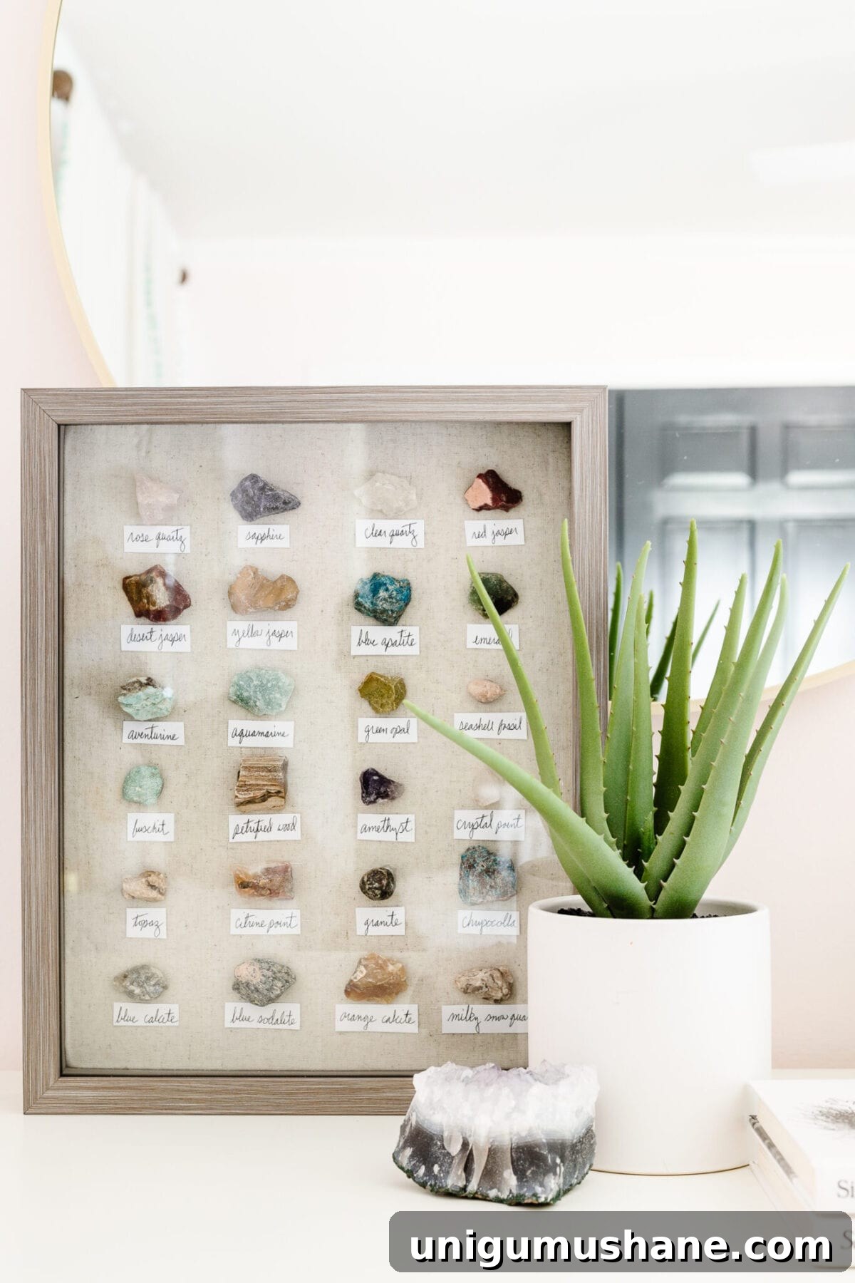 Boho Bedroom Decor Ideas for Girls 10 A little girl bedroom gets a big girl update using a few boho furniture swaps, DIY geology art, and glam accents.