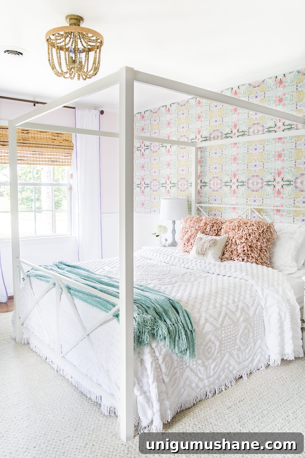 Boho Bedroom Decor Ideas for Girls 3 A little girl bedroom gets a big girl update using a few boho furniture swaps, DIY geology art, and glam accents.