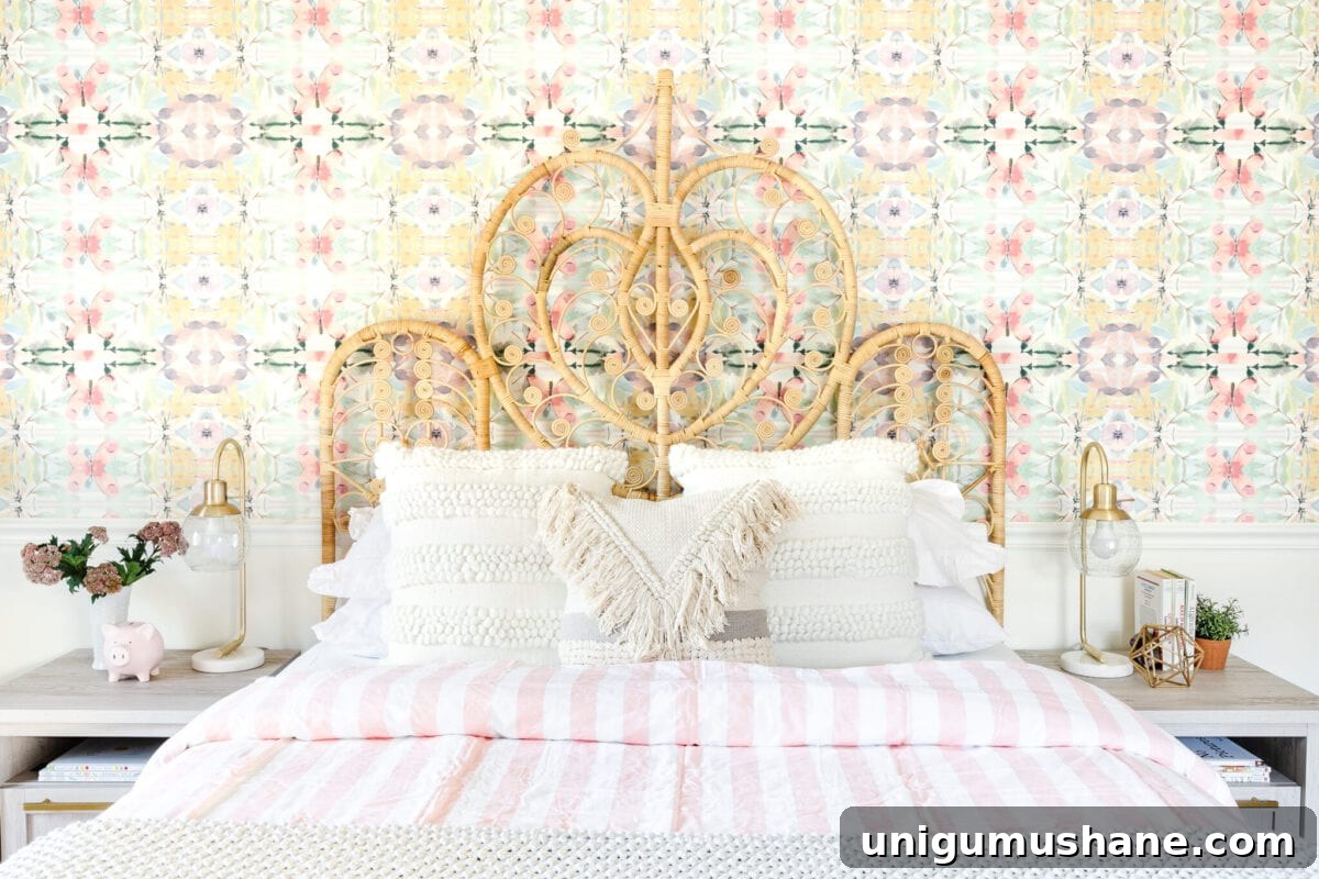 Boho Bedroom Decor Ideas for Girls 6 A little girl bedroom gets a big girl update using a few boho furniture swaps, DIY geology art, and glam accents.