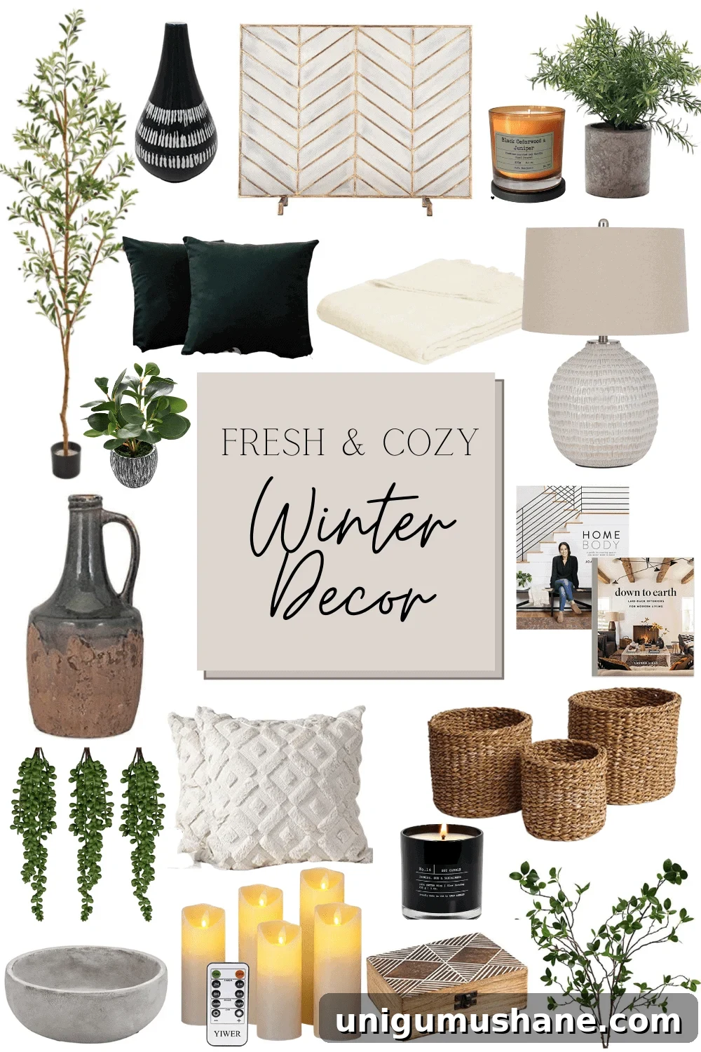 Fresh and Cozy Winter Decor