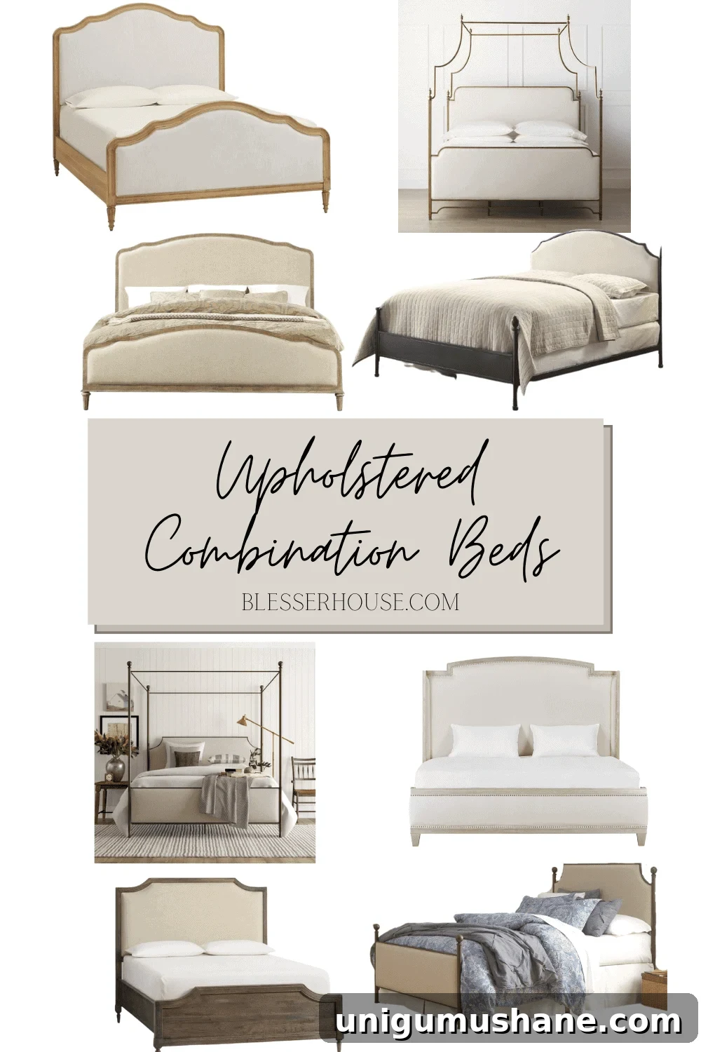 Upholstered Convertible Beds with Sofa, Trundle and Storage 3 Wood and upholstered bed close-up