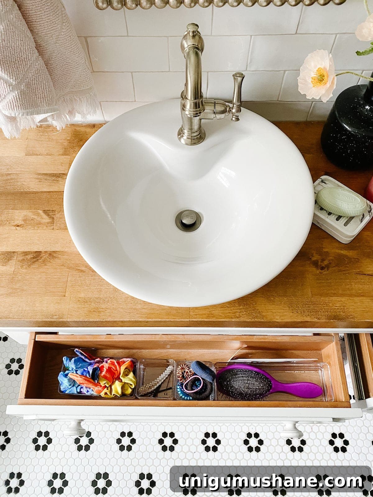 A complete tour of kids' bathroom organization ideas + all of the best organizers to make every bathroom tidy.