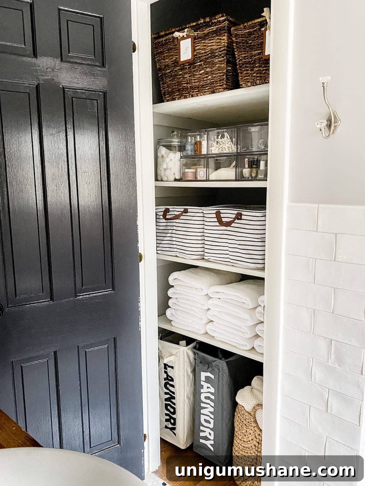 A complete tour of kids' bathroom organization ideas + all of the best organizers to make every bathroom tidy.
