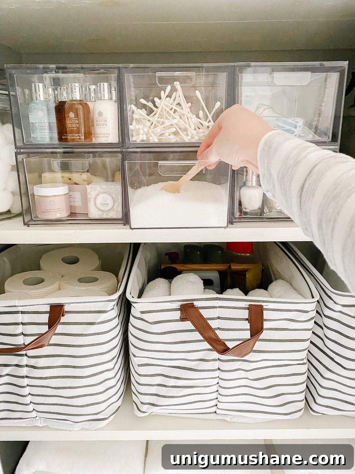 A complete tour of kids' bathroom organization ideas + all of the best organizers to make every bathroom tidy.