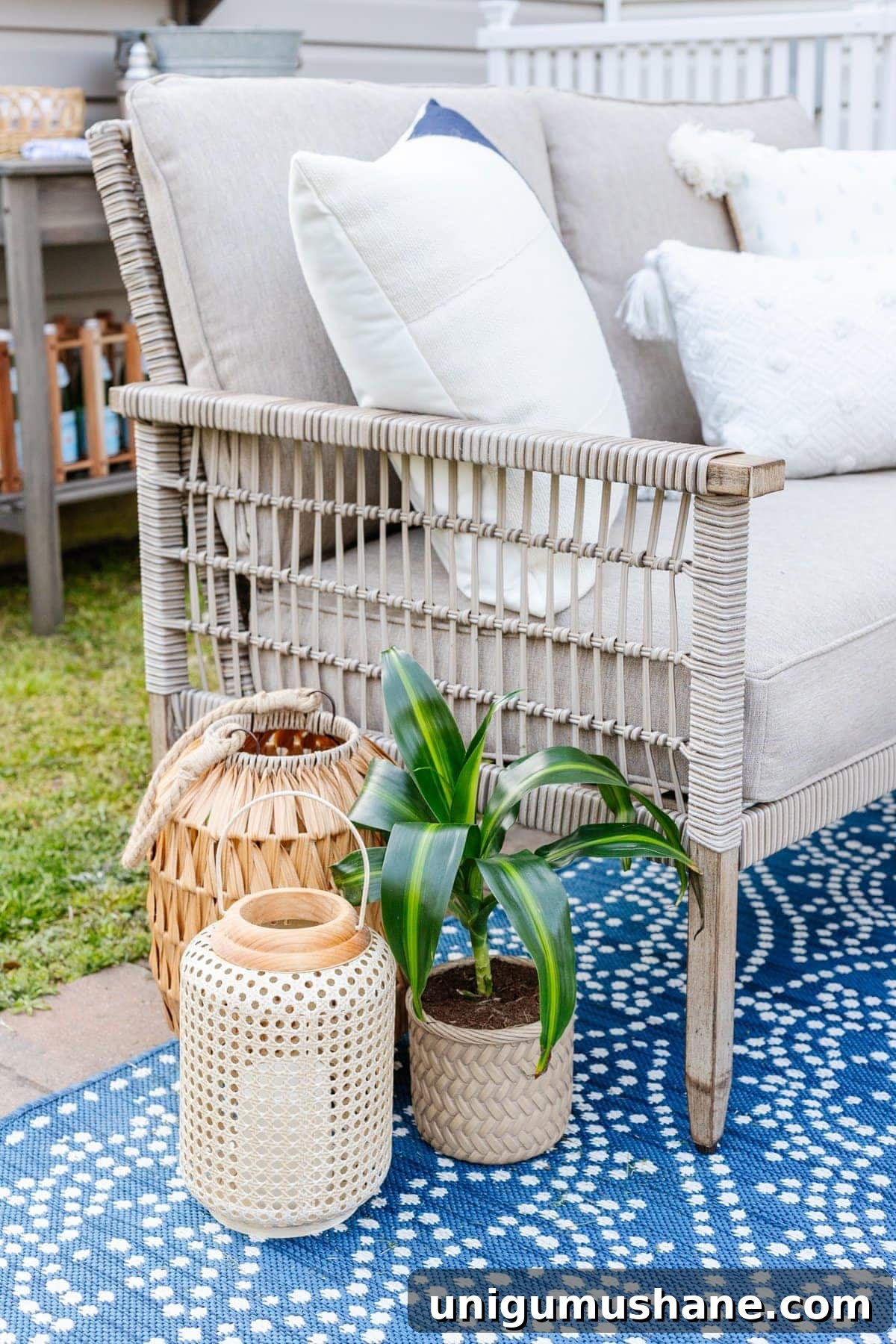 DIY Patio Ideas on a Budget to Transform Your Outdoor Space 10 outdoor lanterns on a patio