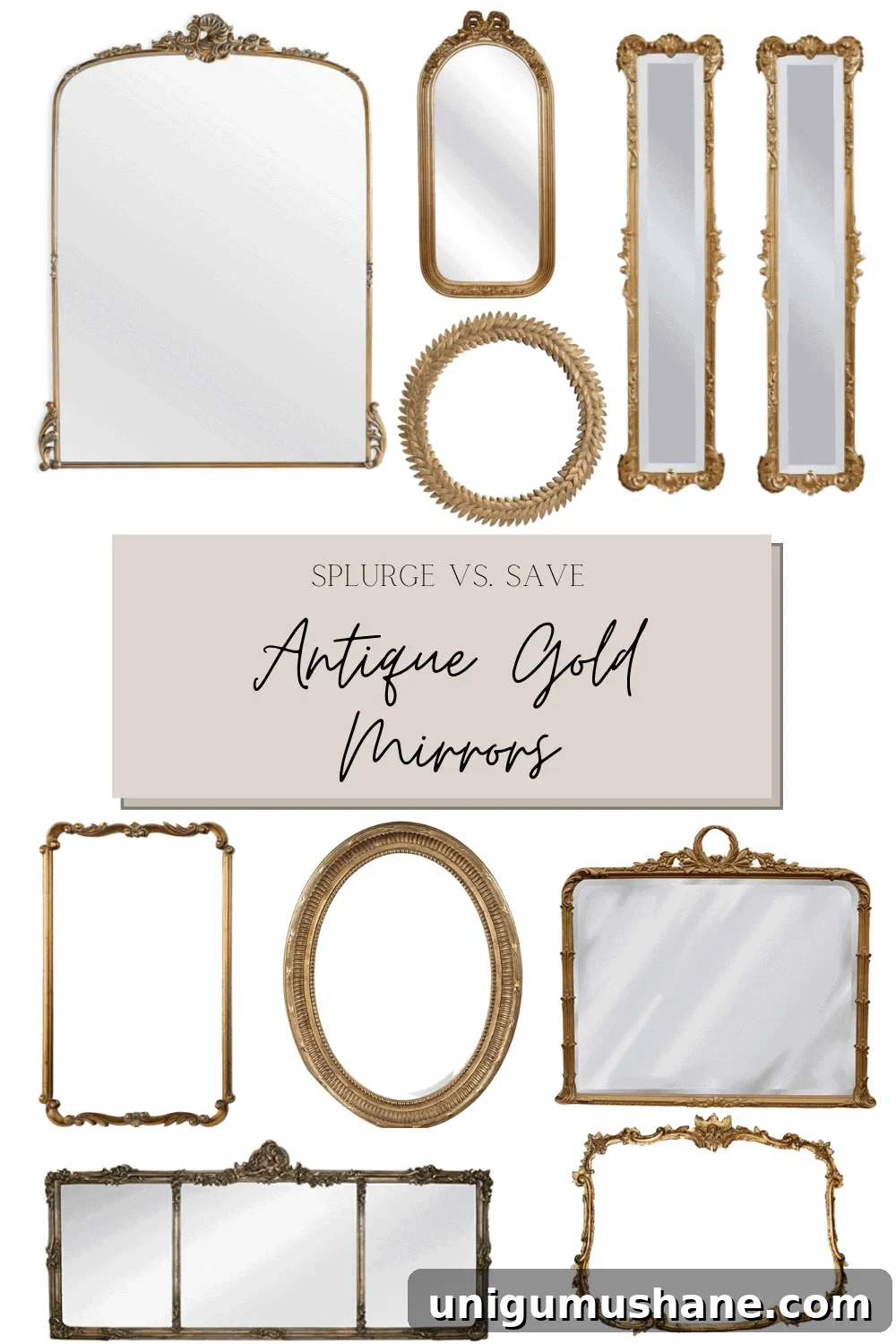 Antique Gold Mirrors: Classic Decor Ideas for Any Budget 4 antique gold mirrors