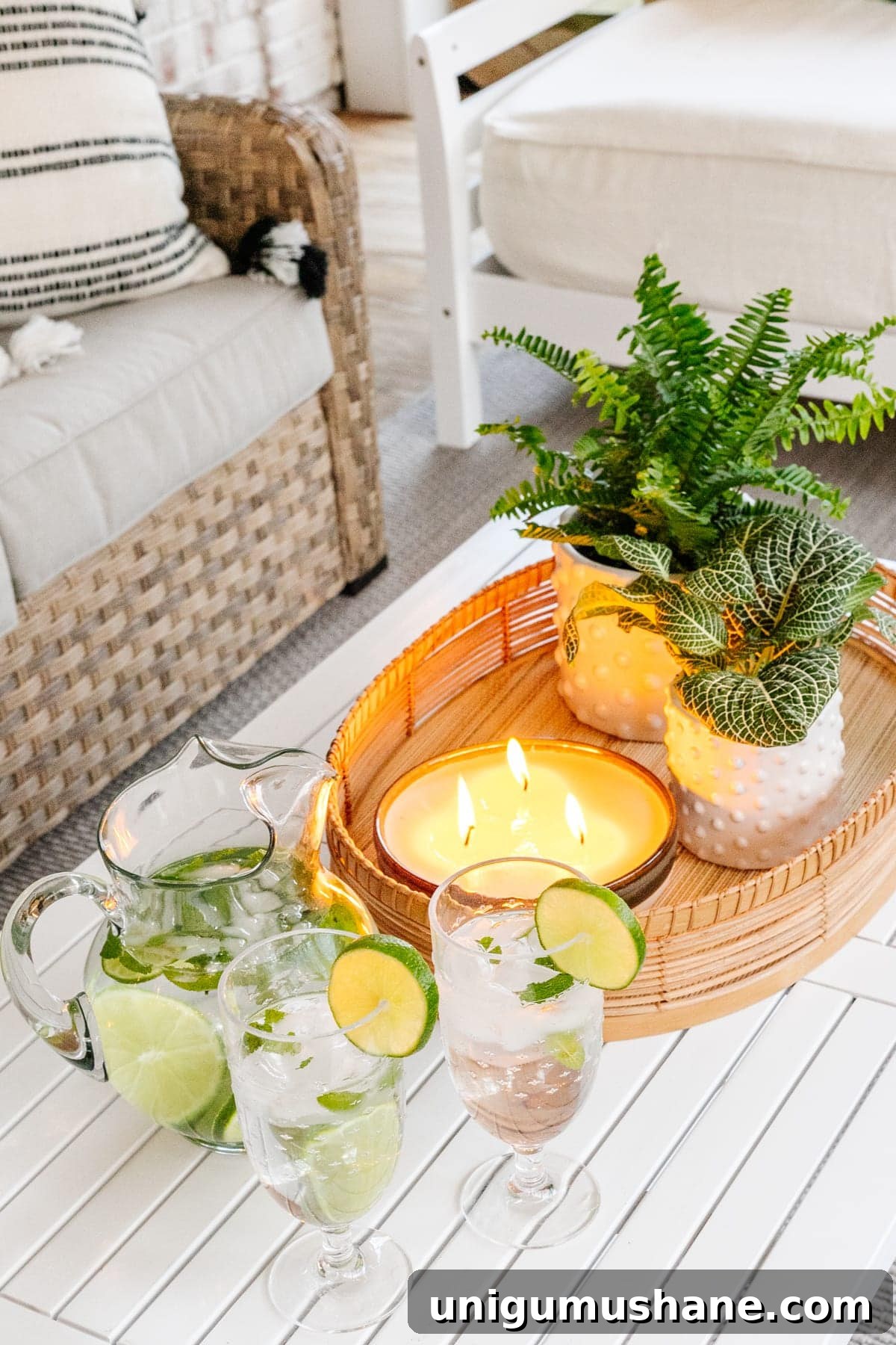 Back Porch Makeover Ideas for Cozy Outdoor Living 13 Citronella candles on the porch