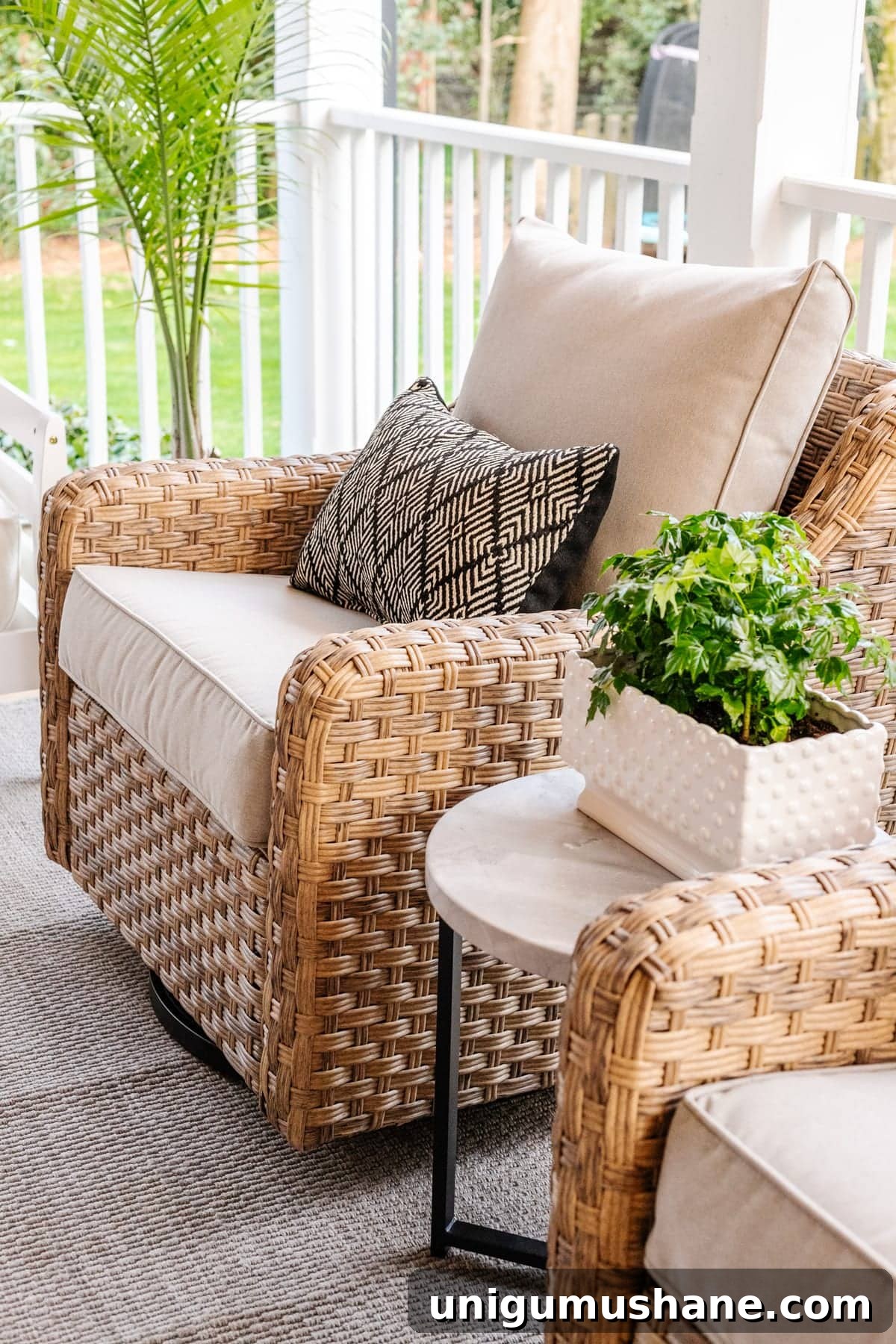 Back Porch Makeover Ideas for Cozy Outdoor Living 4 Porch sofa with cushions