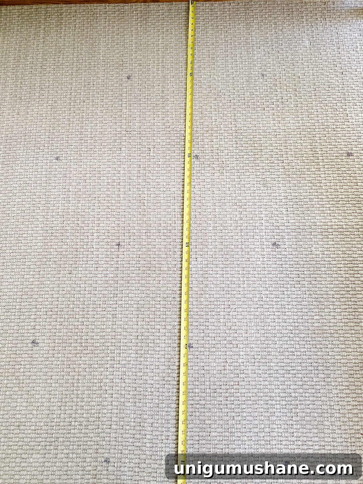 DIY Floral Block Outdoor Rug with Cricut Stencil 12 measuring for a floral block rug pattern